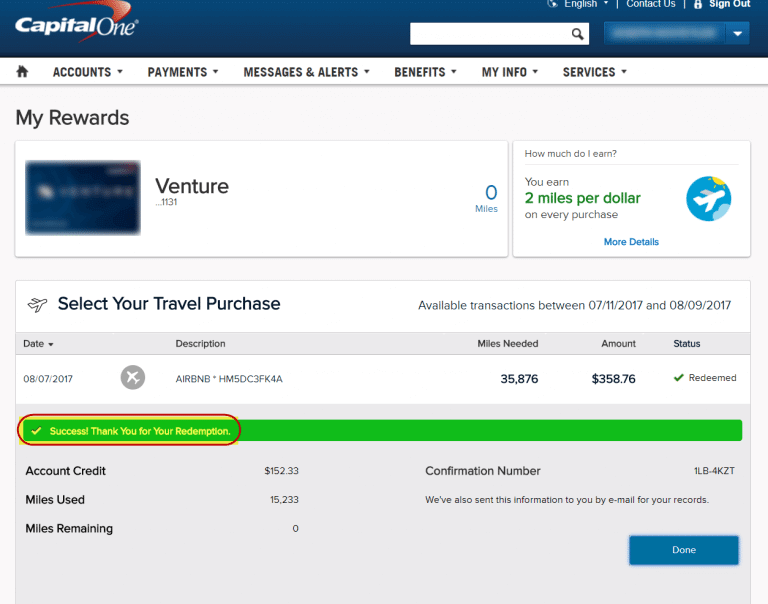 How To Use Capital One Venture Miles